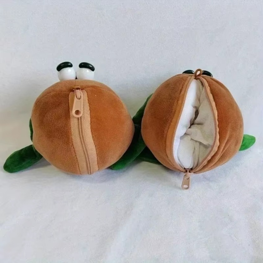 Mini Backpack Purse - コイン財布ペンダント小さな財布おもちゃ人形ペンダントバックパック人形誕生日プレゼントクリエイティブ新漫画キウイフルーツぬいぐるみペンダント