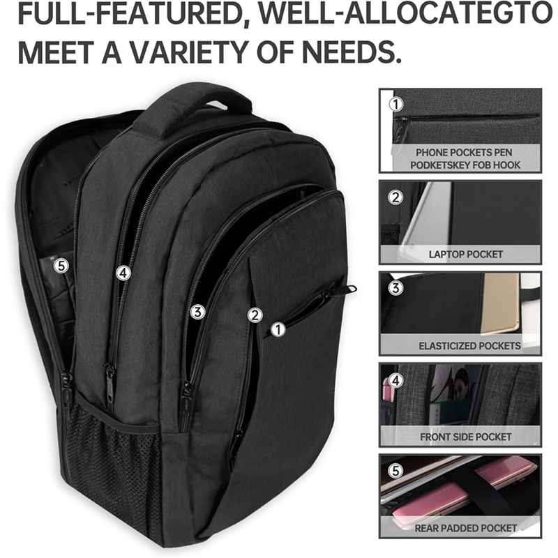 盗難防止USB防水ハードシェルEVAラップトップバックパック - Travel Backpack Anti Theft のレビューと価格