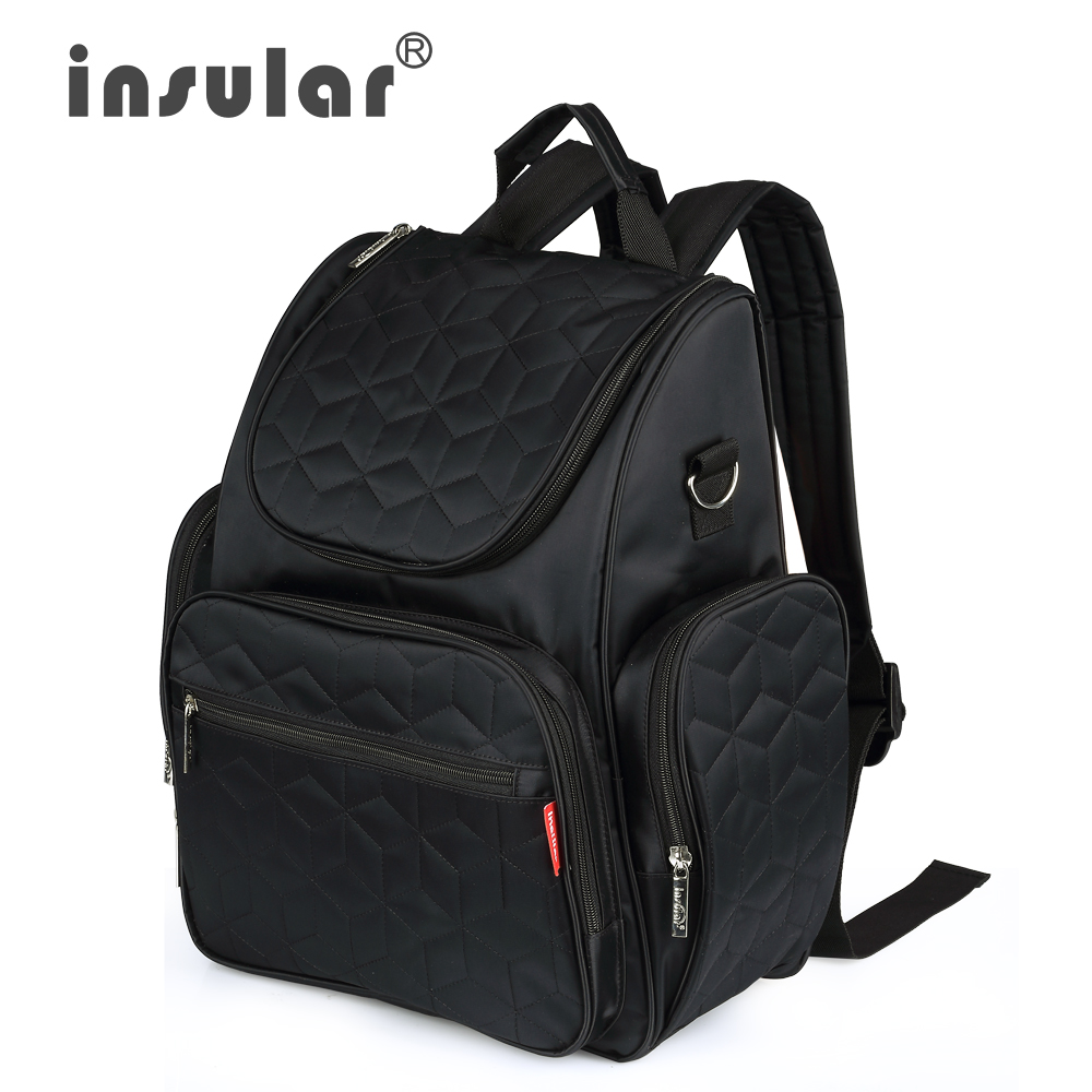 Insularファッションミイラおむつバッグ大看護バッグ旅行 - Backpack Diaper Bag のレビューと価格