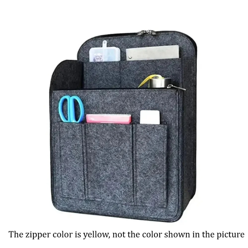 メイクアップオーガナイザーフェルトインサートバッグインテリア - Backpack Insert Organizer のレビューと価格