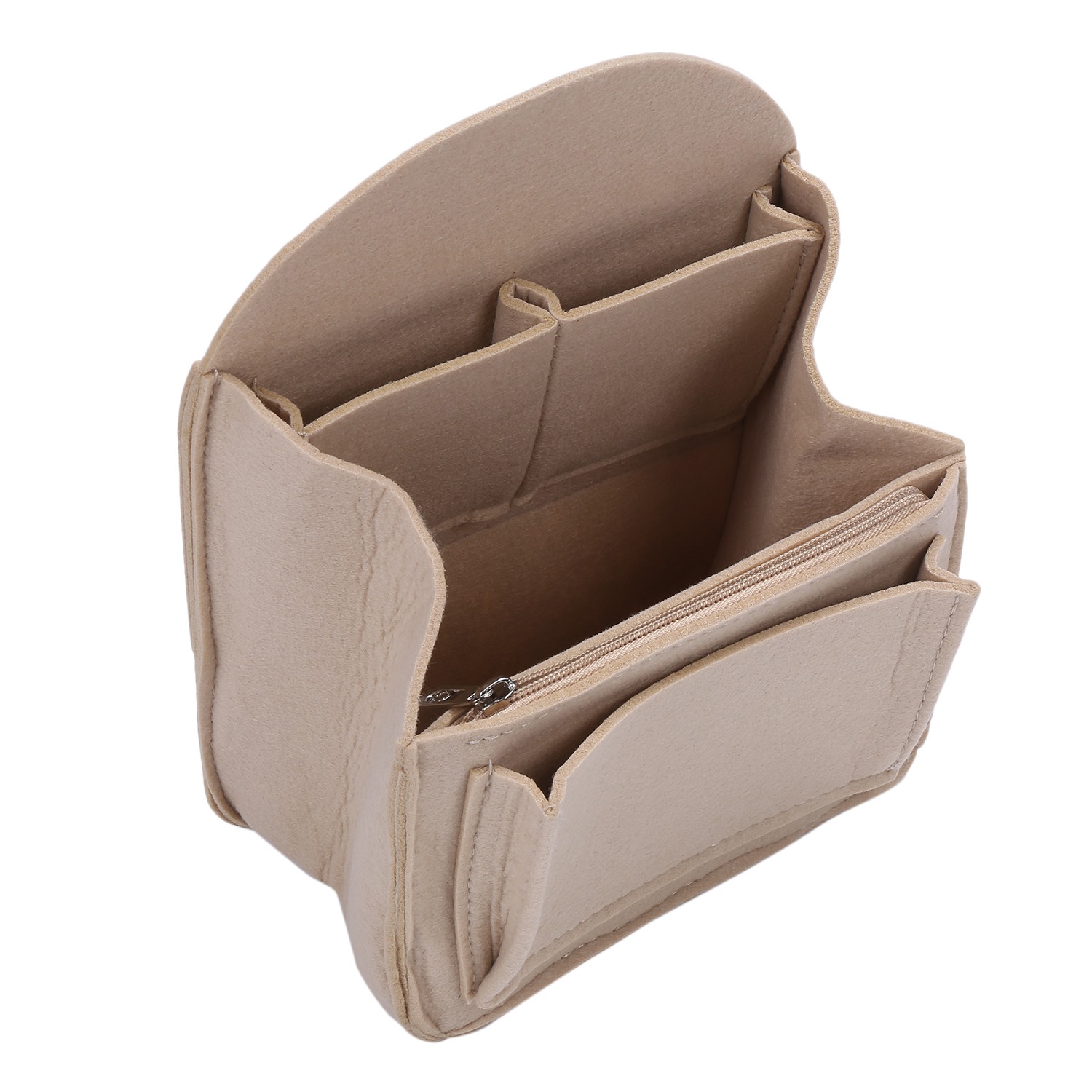 フェルトバックパックインサートオーガナイザー収納バッグユニバ - Backpack Insert Organizer のレビューと価格