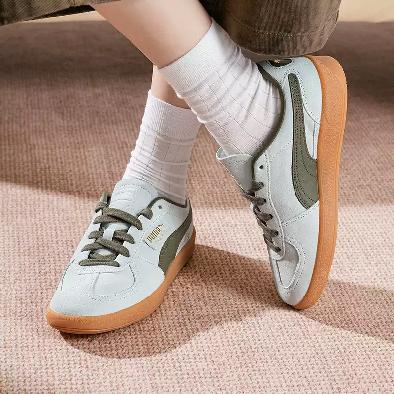 プーマ クラシック グリーン スエード パレルモ ガムソール - Puma Shoes Suede Classic のレビューと価格