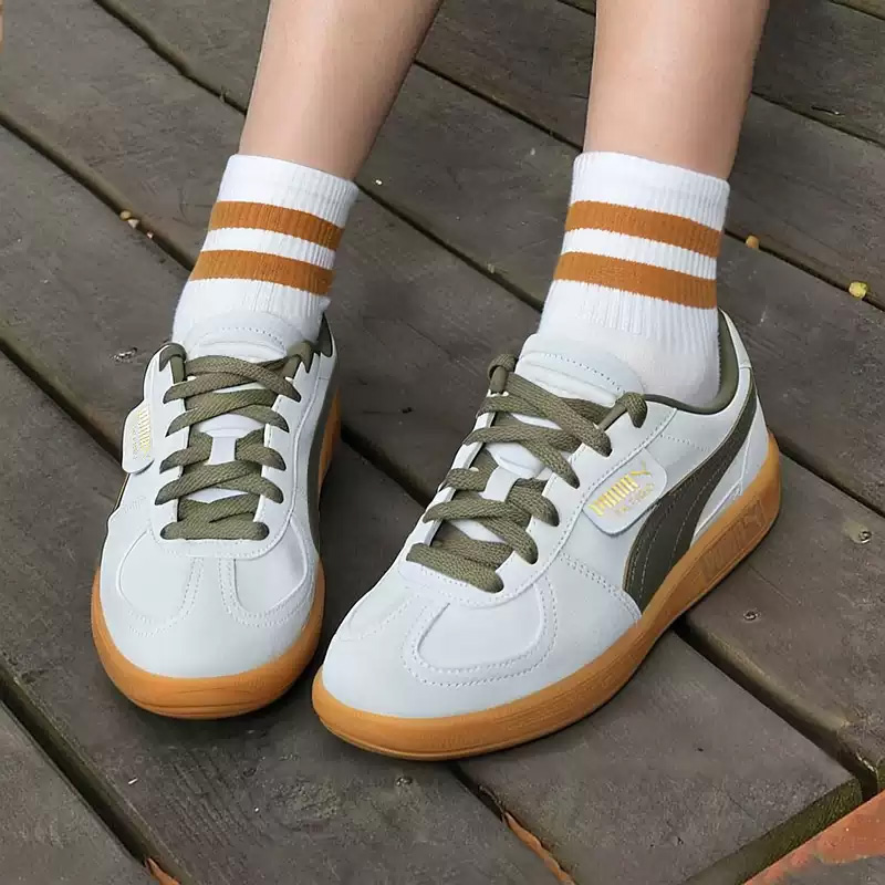 プーマ クラシック グリーン スエード パレルモ ガムソール - Puma Shoes Suede Classic のレビューと価格