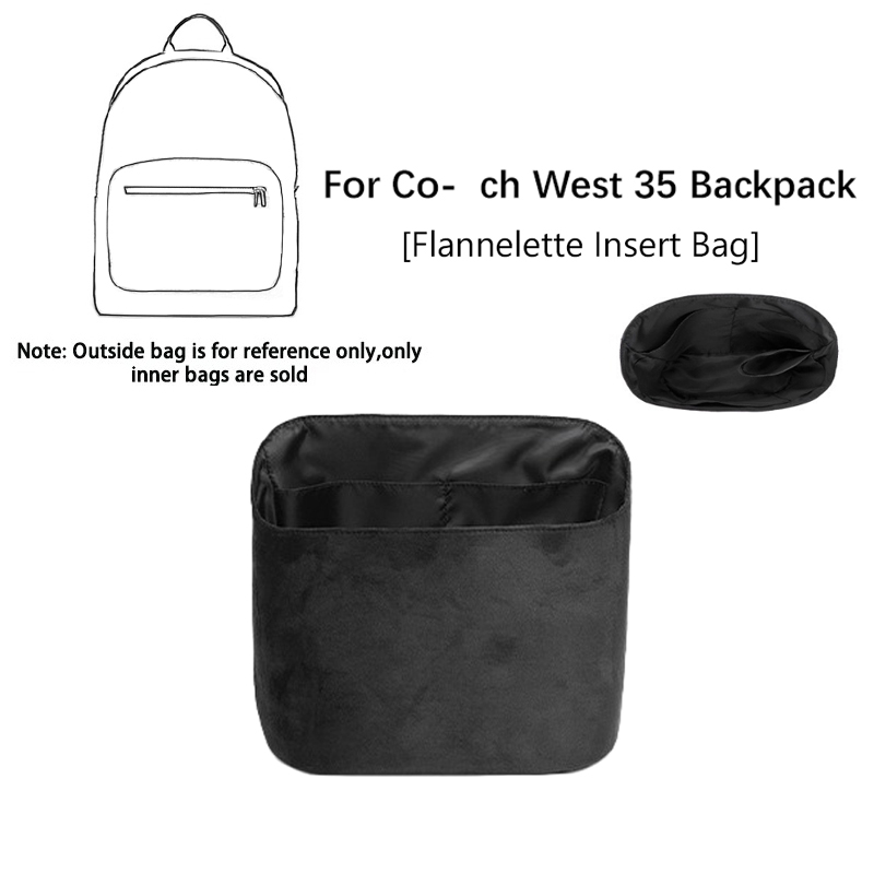 EverToner フランネルインサートバッグオーガナイザー - Backpack Insert Organizer のレビューと価格