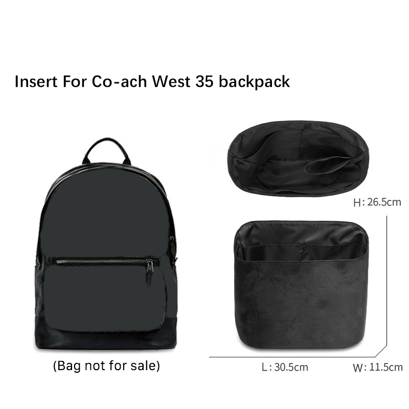 EverToner フランネルインサートバッグオーガナイザー - Backpack Insert Organizer のレビューと価格
