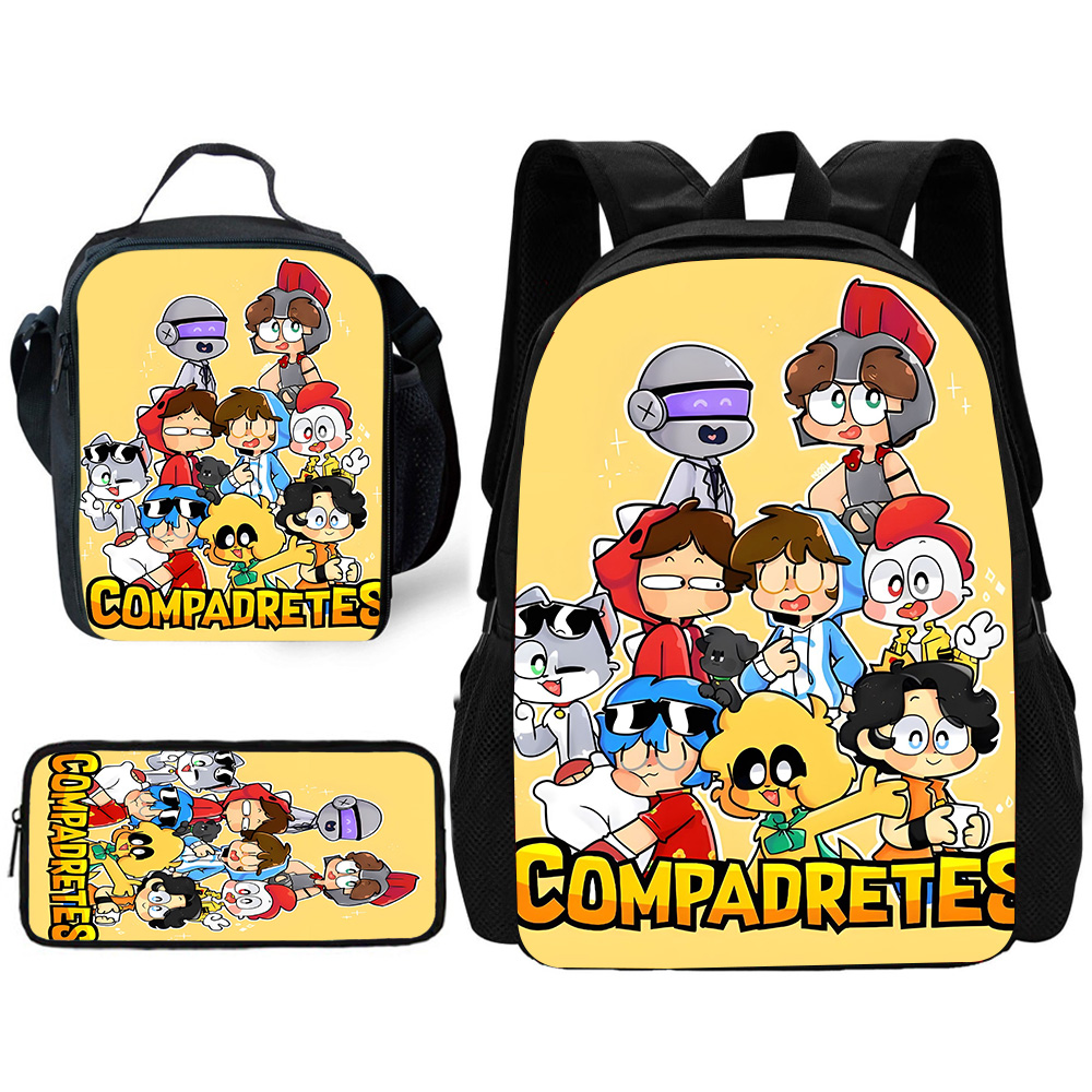 子供カジュアル Mikecracks 漫画 Compadre - Canvas Backpack Casual のレビューと価格