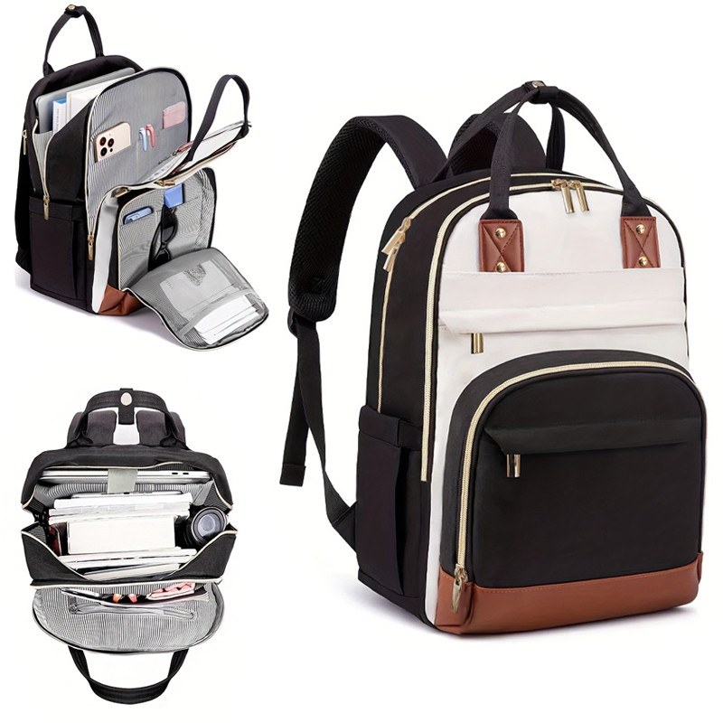 航空会社がデザインした調節可能なショルダーストラップ付き女性 - Canvas Backpack Casual のレビューと価格